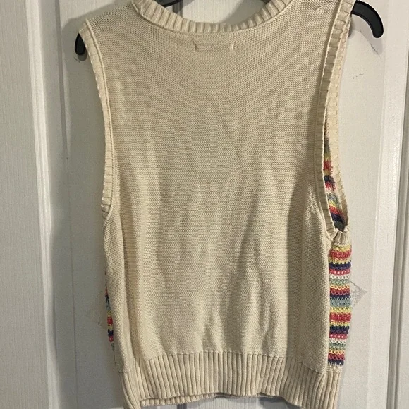 American Eagle Multicolor Crochet Tank Top - Picture 4 of 5